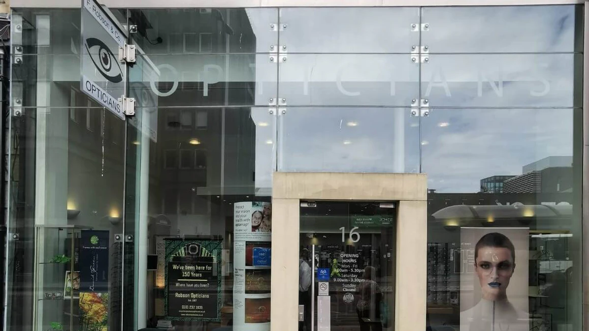 Robson Opticians practice.