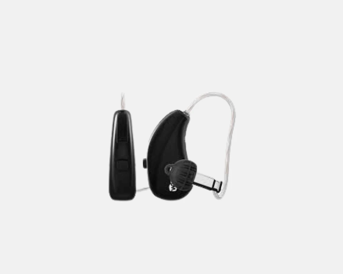 Widex Moment Sheer hearing aids.
